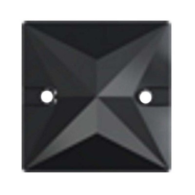 Varrható kristály, négyzet alakú, méret: 16 mm